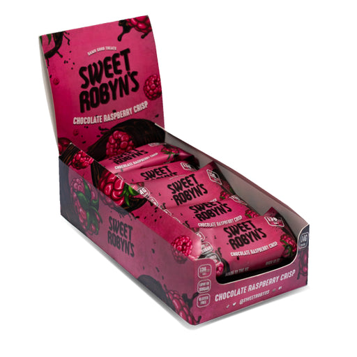 Sweet Robyn's Chocolate Raspberry Crisp Bar 15 x 40g