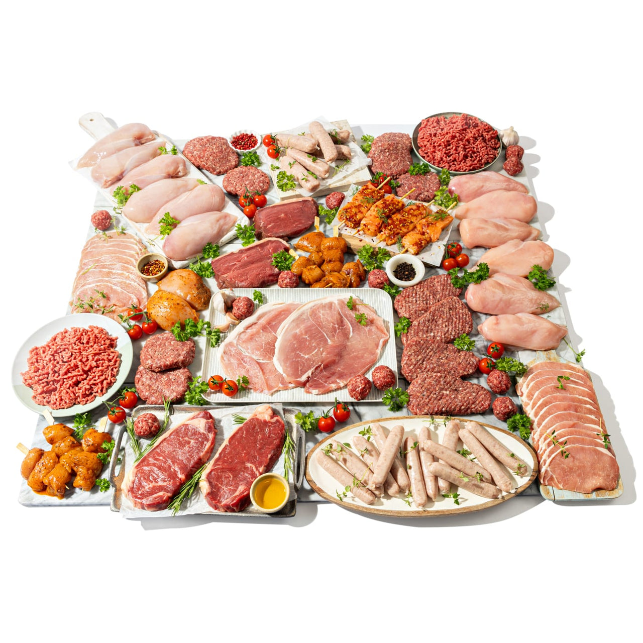 Our 90 piece family feeder hamper