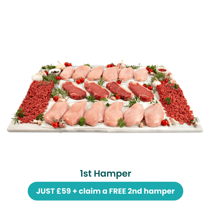 Buy one get one free hamper