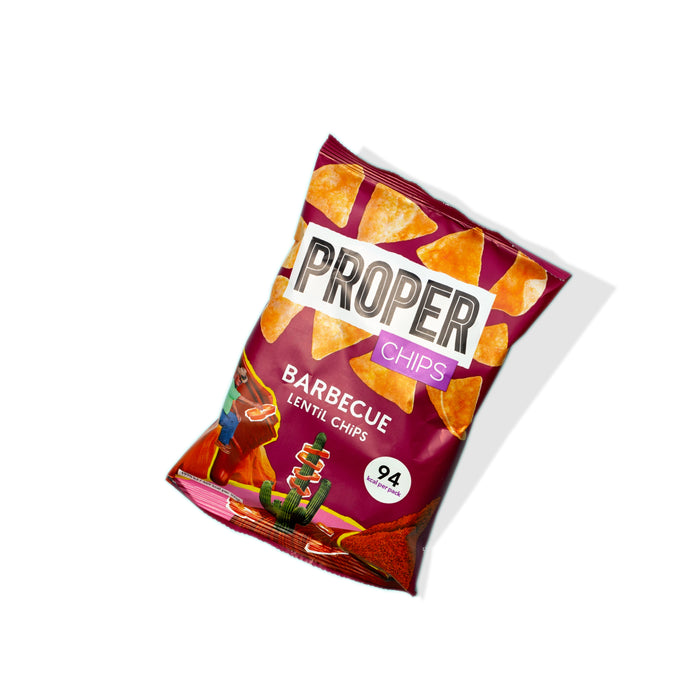 PROPERCHIPS - BBQ Lentil Crisps