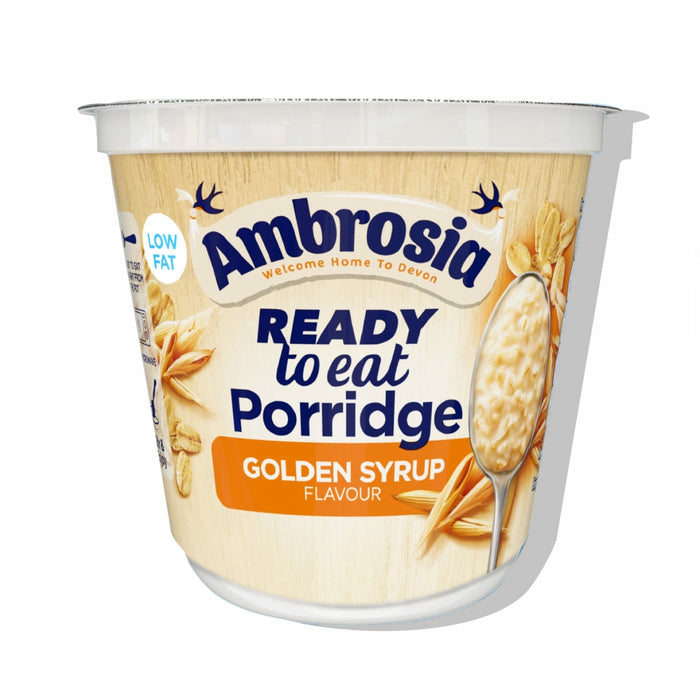 Ambrosia Ready to Eat Golden Syrup Flavour Porridge Pot