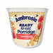 Ambrosia Ready to Eat Porridge Pot with Raspberry Layer