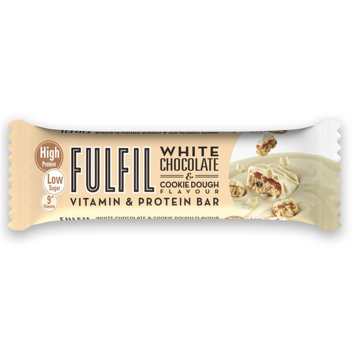 Fulfil White Chocolate Cookie Dough Vitamin & Protein Bar 55g