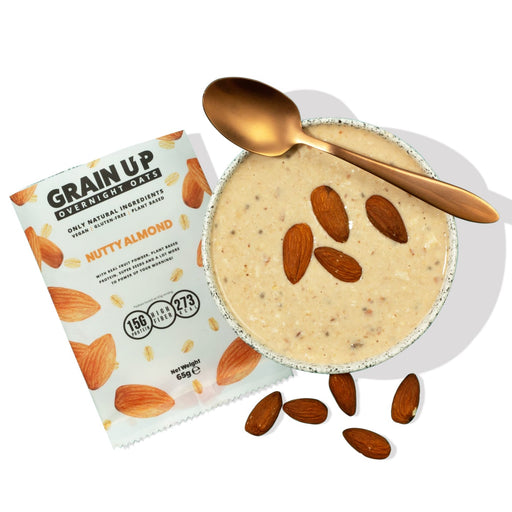 Grain Up Overnight Oats Nutty Almond 65g